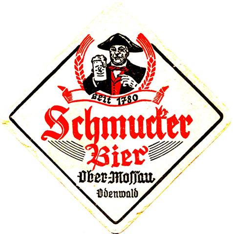 mossautal erb-he schmucker raute 1a (190-u ober mossau-schwarzrot) 